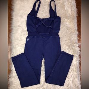 Free People Purple Jumpsuit